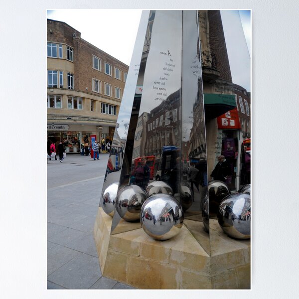 Item preview, Exeter City Centre #3 The Obelisk of Riddles designed and sold by DonDavisUK.