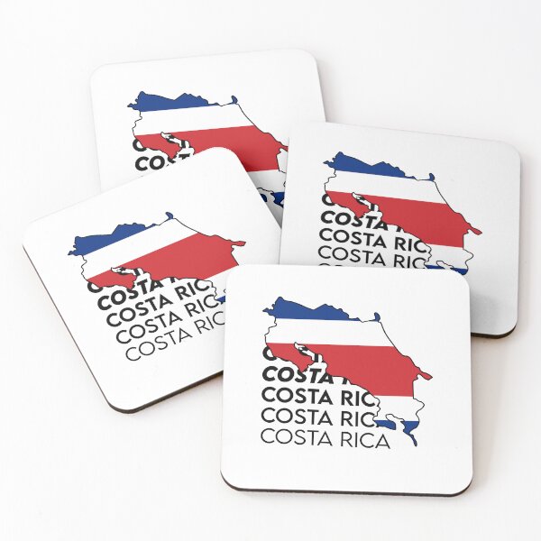 Item preview, Costa Rica Map letters designed and sold by J.P Graphic Studio.