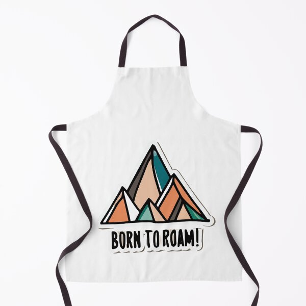 Item preview, Born to Roam Mountain Peak Illustration designed and sold by NiftyWrx.