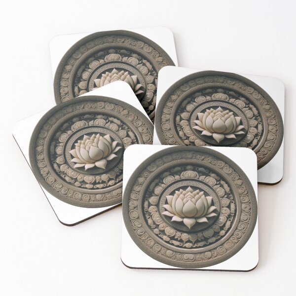 Item preview, Lotus flower marble look designed and sold by Toms Tee.