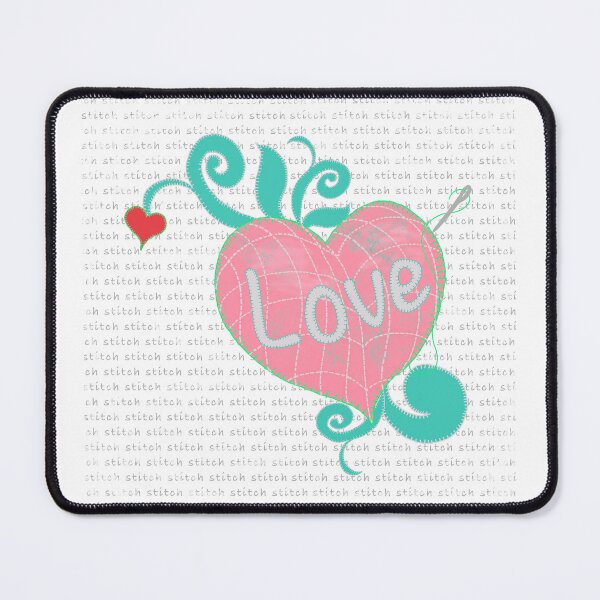 Item preview, Stitched Applique of LOVE designed and sold by creativebeeshop.