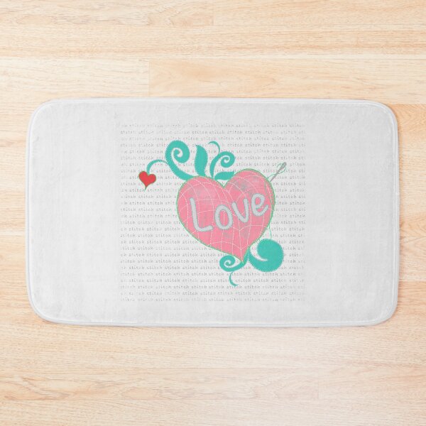 Item preview, Stitched Applique of LOVE designed and sold by creativebeeshop.