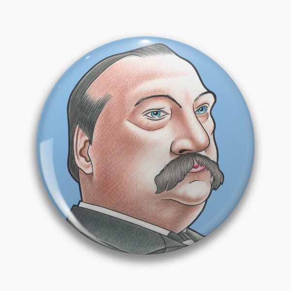 Item preview, Grover Cleveland Caricature designed and sold by FunFaces.