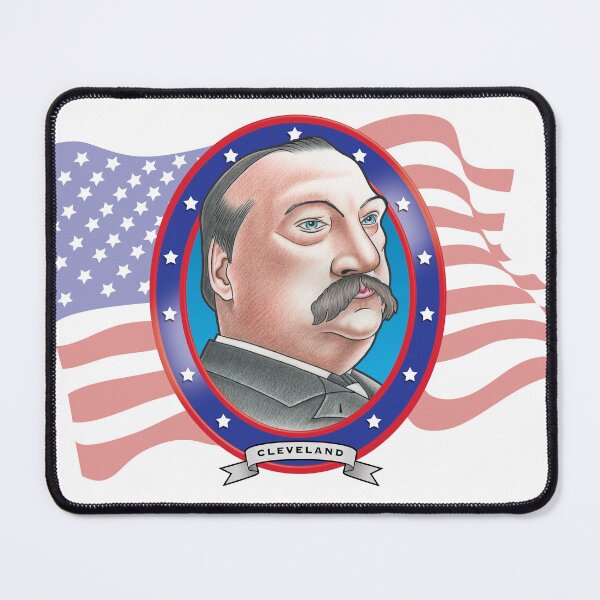 Item preview, Grover Cleveland Caricature designed and sold by FunFaces.