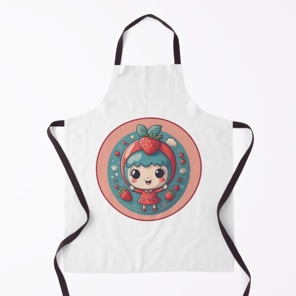 Item preview, "Fruity Cuties Collection: Adorable Delights Galore" Strawberry designed and sold by Lahate.