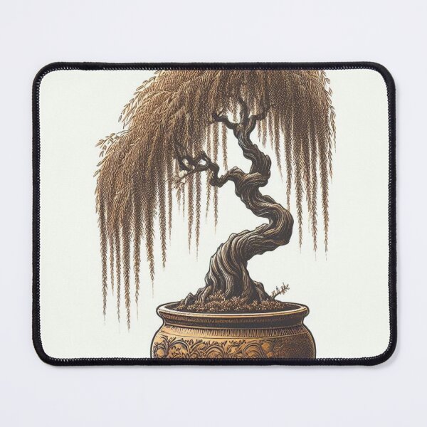 Item preview, Weeping willow as a bonsai designed and sold by KumaPrintART.