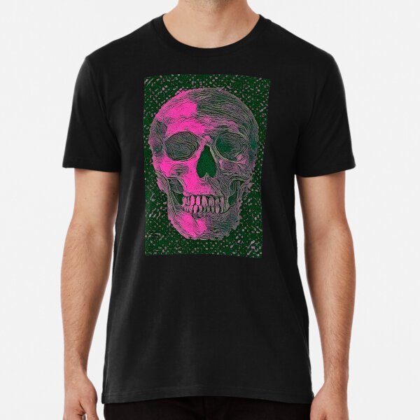SKULLS PINK Premium T-Shirt