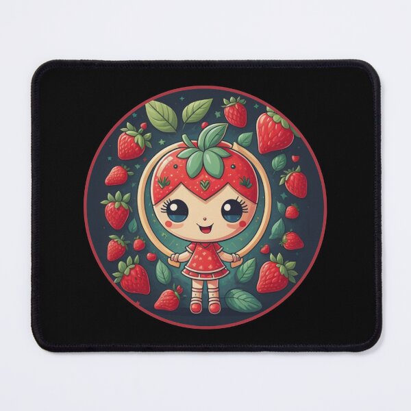 Item preview, "Fruity Cuties Collection: Adorable Delights Galore" Strawberry designed and sold by Lahate.