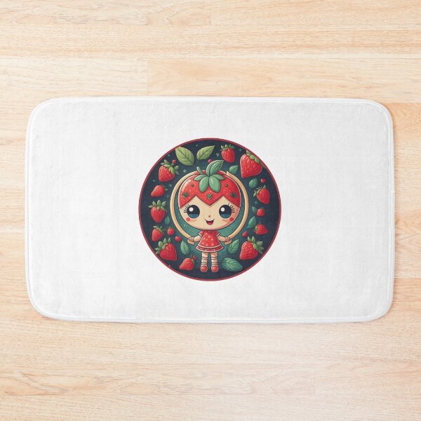 Item preview, "Fruity Cuties Collection: Adorable Delights Galore" Strawberry designed and sold by Lahate.