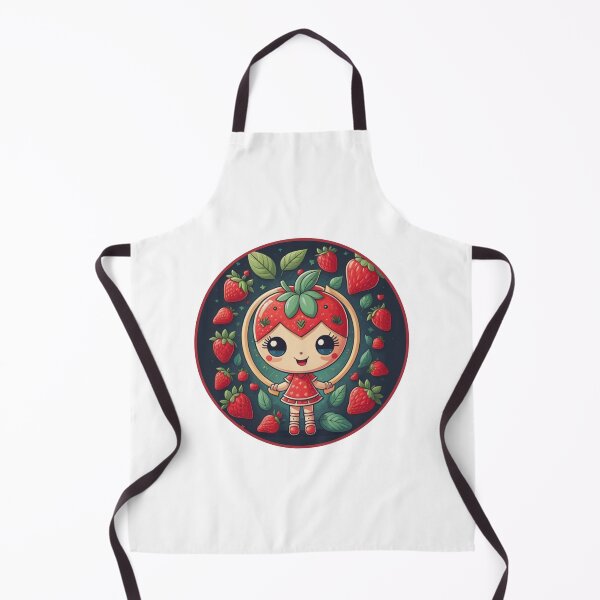 Item preview, "Fruity Cuties Collection: Adorable Delights Galore" Strawberry designed and sold by Lahate.