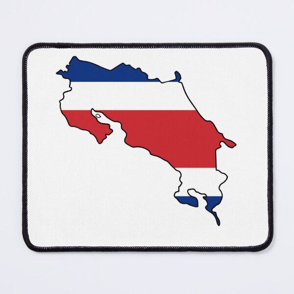 Item preview, Costa Rica the real Map designed and sold by J.P Graphic Studio.