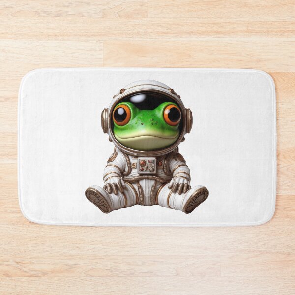 Item preview, Funky Frogs Astronaut designed and sold by joyfulcow.