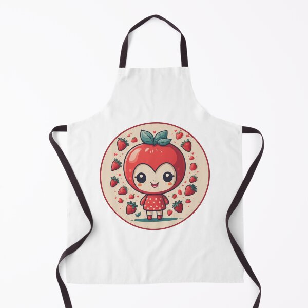 Item preview, "Fruity Cuties Collection: Adorable Delights Galore" Strawberry designed and sold by Lahate.