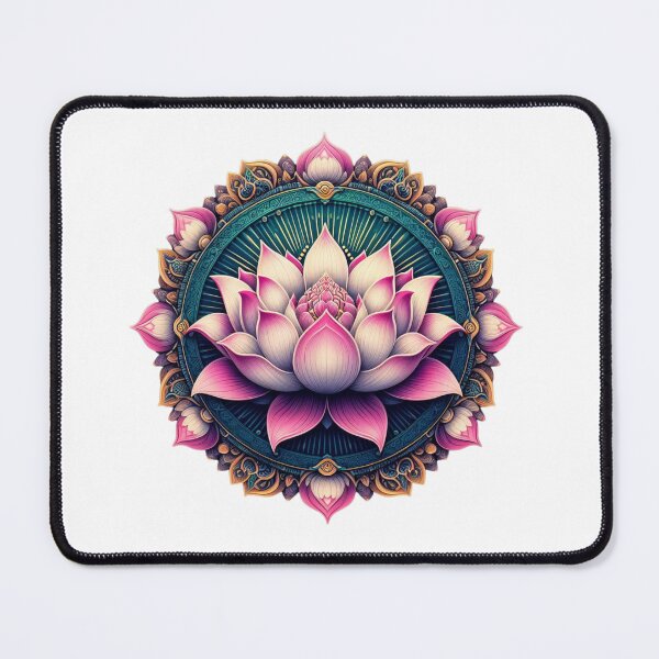 Item preview, Lotus flower as Aryuveda logo designed and sold by Toms Tee.