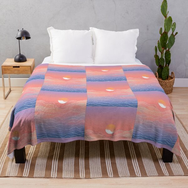 Item preview, SUNRISE WAVES MINIMALISAM designed and sold by WATERDUST.