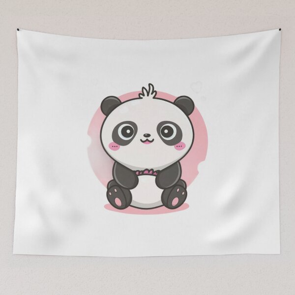 Item preview, Pink panda  designed and sold by WojtiWu.