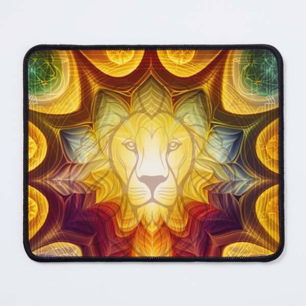 Item preview, Leo Zodiac fractal print designed and sold by FabFreakShop.