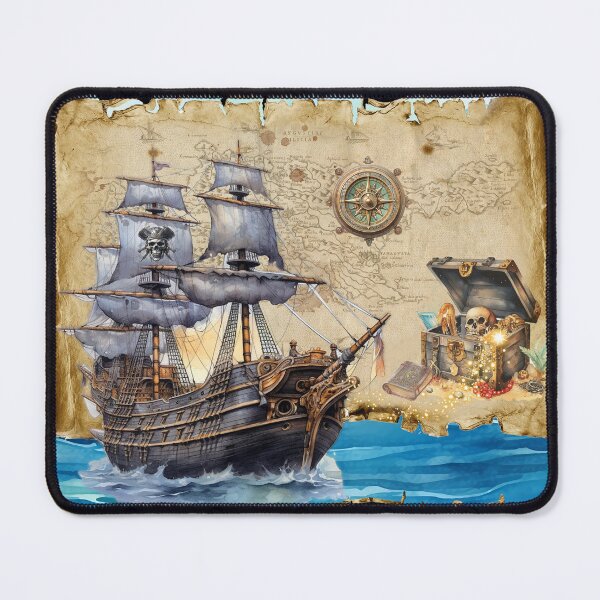 Aperçu de l'œuvre La vie des pirates créée et vendue par Karen Wood.