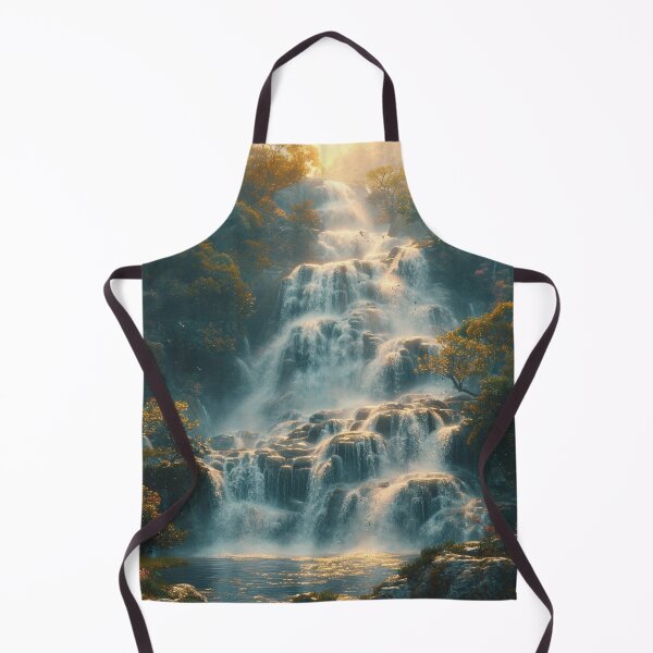 Item preview, Ethereal Falls: A Tranquil Paradise designed and sold by Emre Karaarslan.