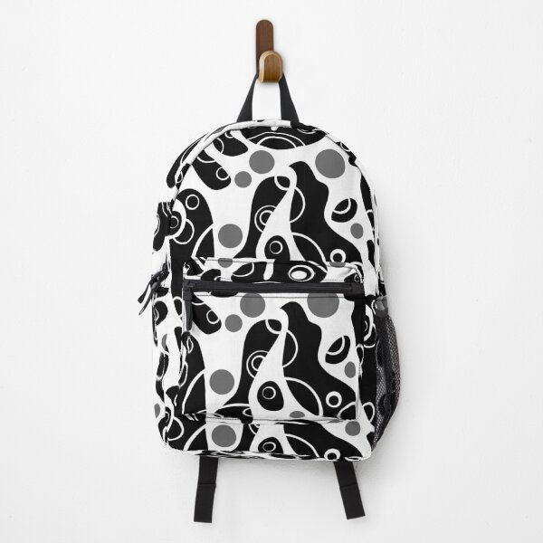Item preview, Whale Sonics Black and Grey on White Half-Drop Repeat 5748 designed and sold by Art in My Loft.