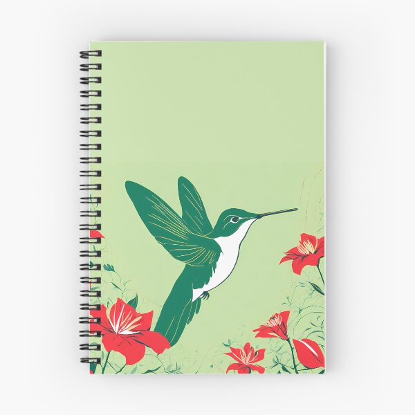 Item preview, humming bird and flowers designed and sold by WATERDUST.