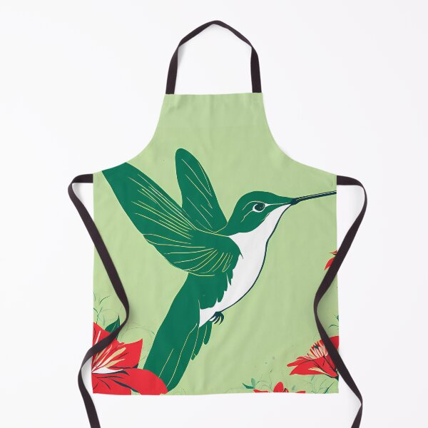 Item preview, humming bird and flowers designed and sold by WATERDUST.