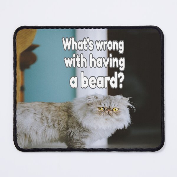 Item preview, Cat Grows A Beard designed and sold by Surreallytee.