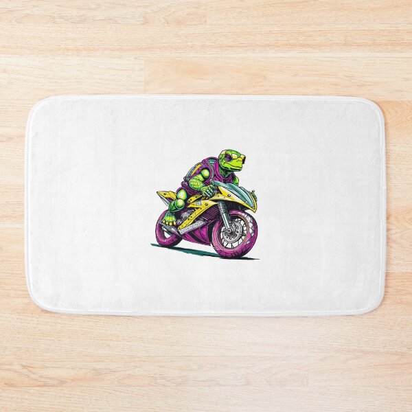 Item preview, Turtle Racing on a Supersport Motorcycle designed and sold by BADESIGNZZ.