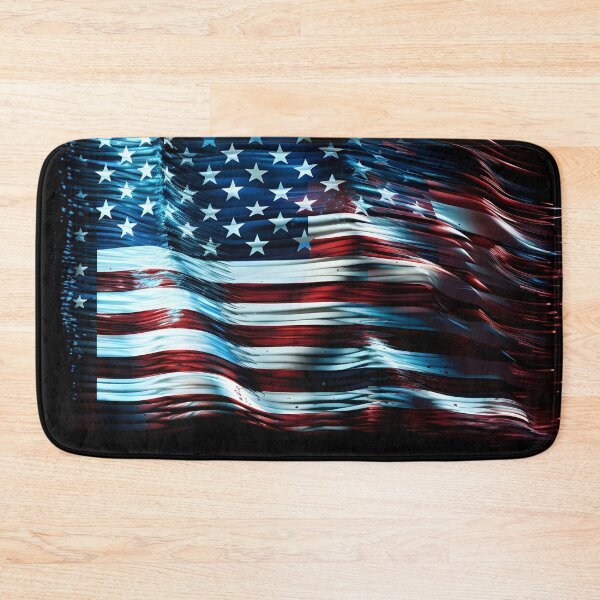 Item preview, American flag holography print designed and sold by dcrc.