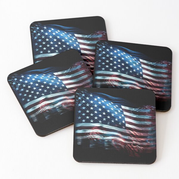 Item preview, American flag holography print designed and sold by dcrc.