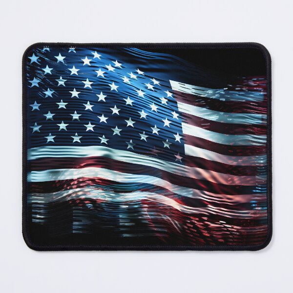 Item preview, American flag holography print designed and sold by dcrc.