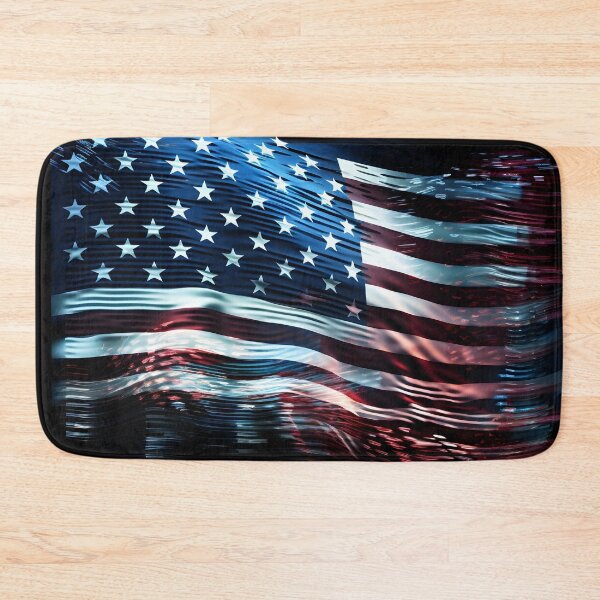 Item preview, American flag holography print designed and sold by dcrc.