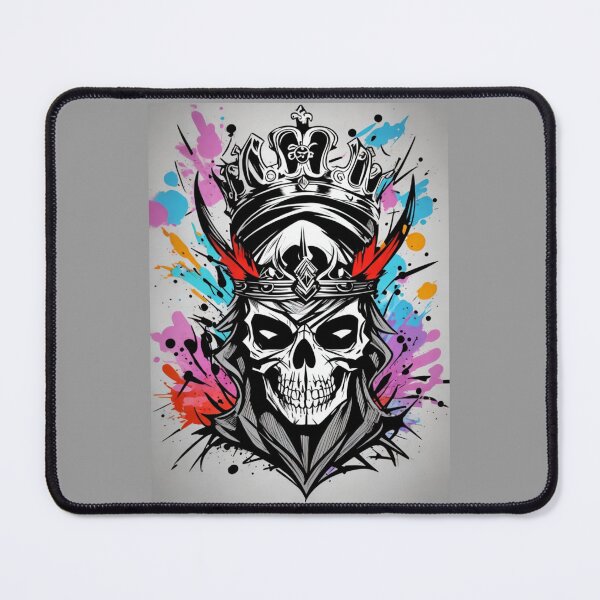 Item preview, Skull in a crown designed and sold by ArtCraftLab.
