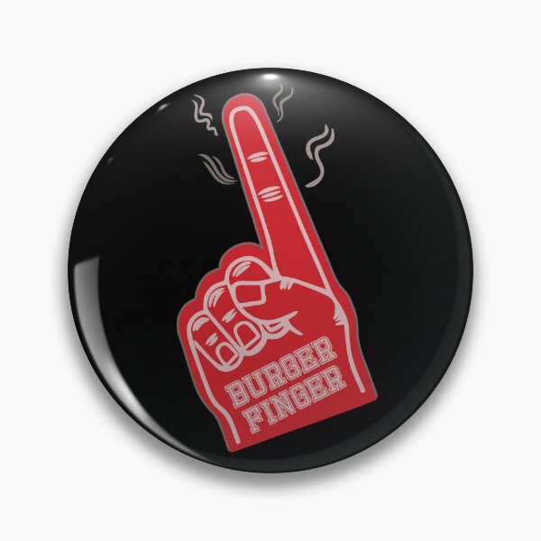 Item preview, Burger Finger! designed and sold by bubbledoodoo.