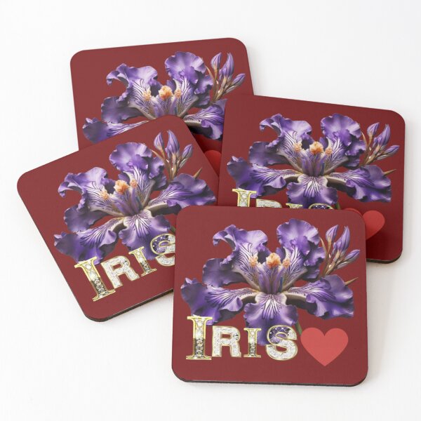 Artikelvorschau, Iris-Name zum Geburtstag entworfen und verkauft von swiftbinaries.