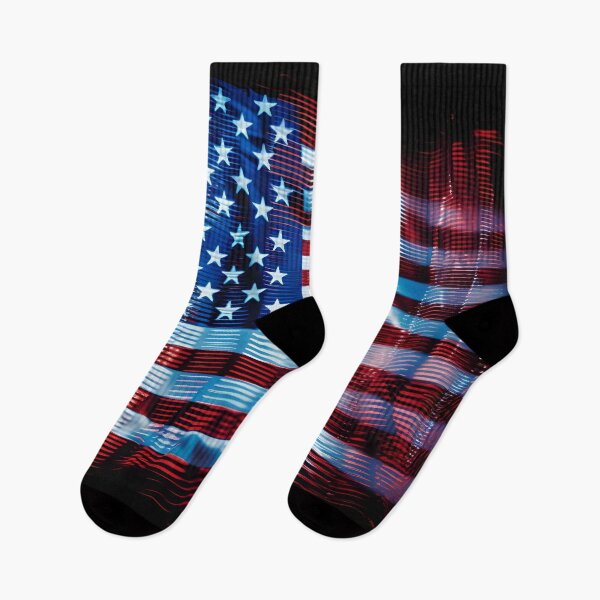 Item preview, american flag holography print designed and sold by dcrc.