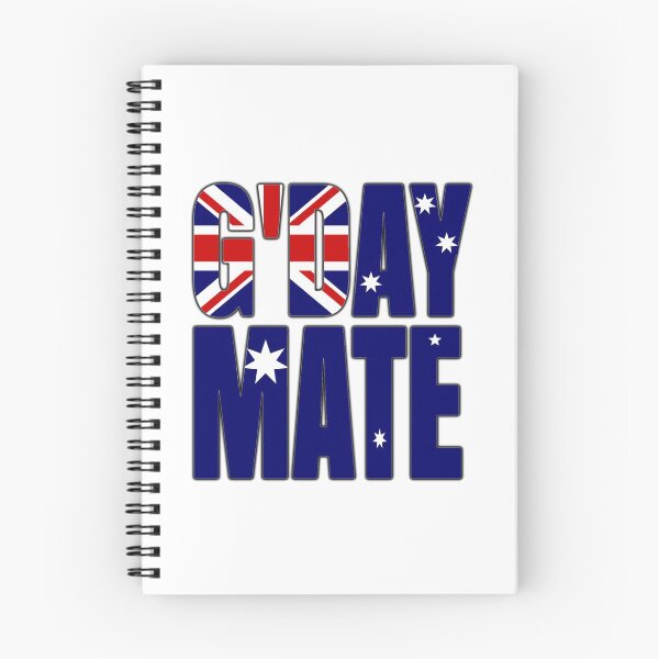 Item preview, Australia Flag G'Day Mate Aussie Slang Australian Pride Gift designed and sold by Kiwi-Tienda2017.