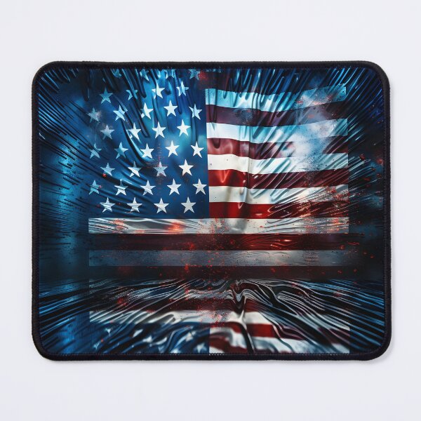 Item preview, american flag holography print designed and sold by dcrc.
