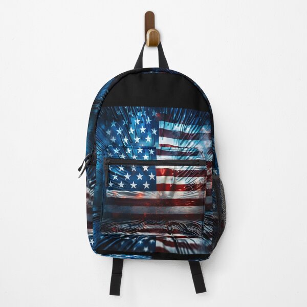 Item preview, american flag holography print designed and sold by dcrc.