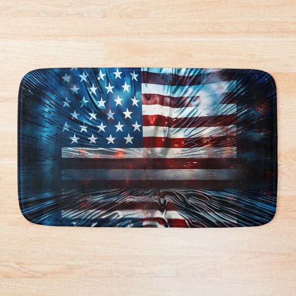 Item preview, american flag holography print designed and sold by dcrc.