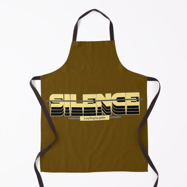 Item preview, Silence is Anything but Golden designed and sold by urban-hillbilly.