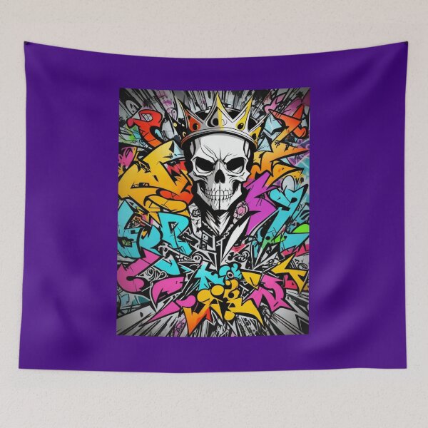 Item preview, Skull in a crown designed and sold by ArtCraftLab.