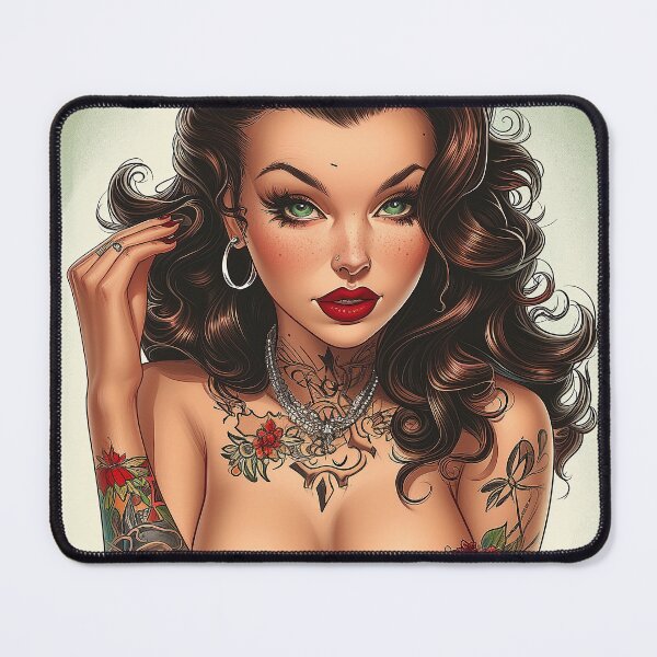 Item preview, Classic Rockabilly Style Pin Up designed and sold by paulosully.