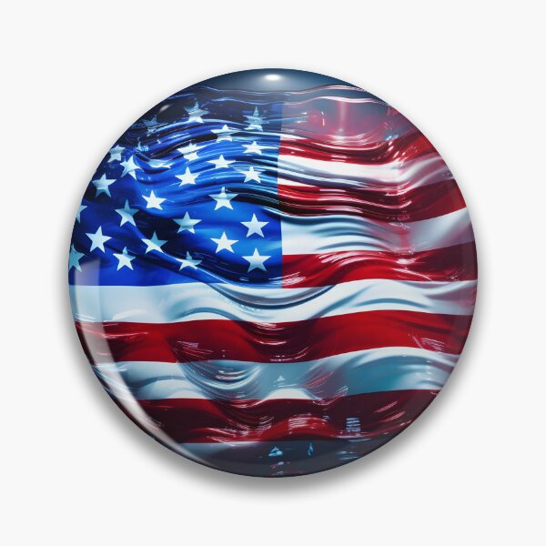 Item preview, american flag holography print designed and sold by dcrc.