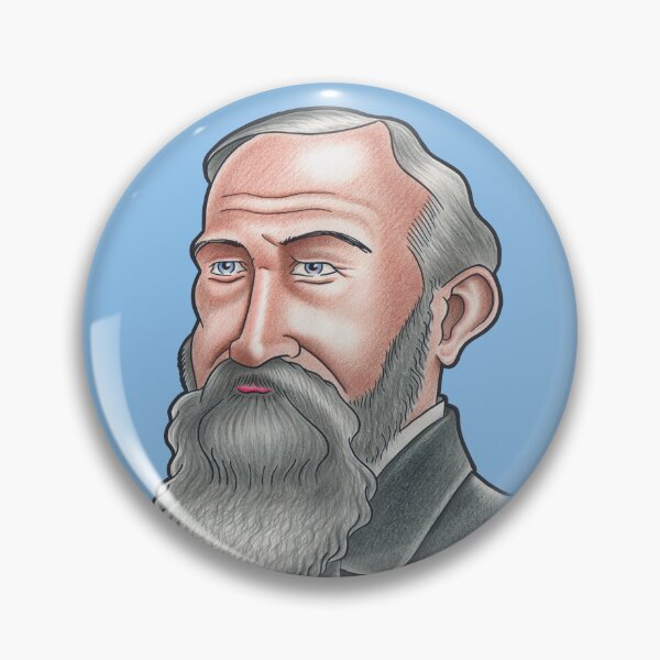 Item preview, Benjamin Harrison Caricature designed and sold by FunFaces.