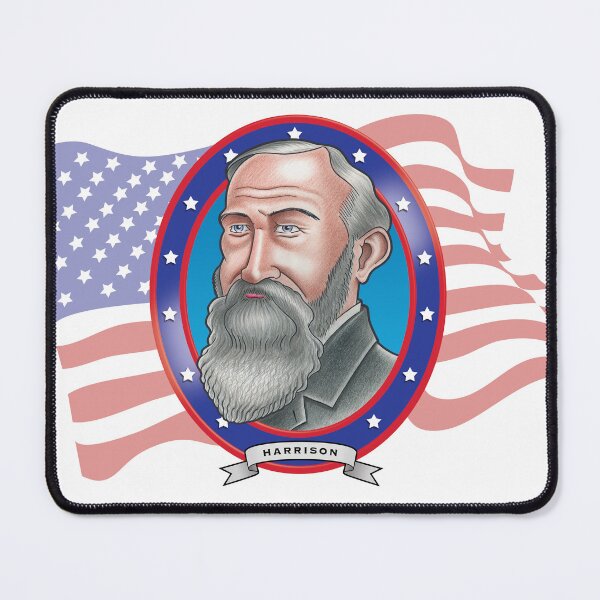 Item preview, Benjamin Harrison Caricature designed and sold by FunFaces.