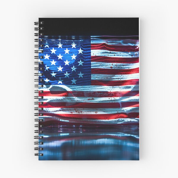 Item preview, american flag holography print designed and sold by dcrc.