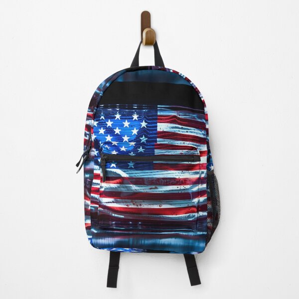 Item preview, american flag holography print designed and sold by dcrc.