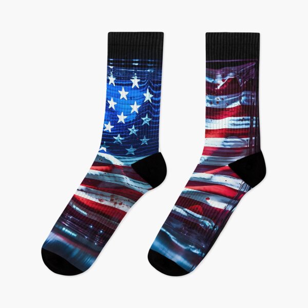 Item preview, american flag holography print designed and sold by dcrc.