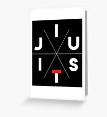 JiuJitsu Greeting Card